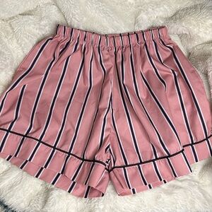 Striped Japanese PJ Shorts